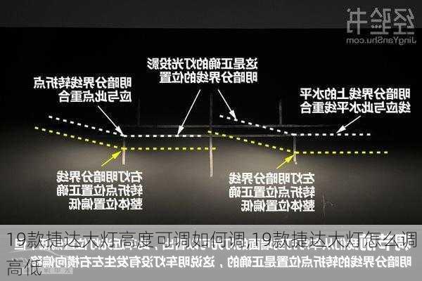 19款捷达大灯高度可调如何调,19款捷达大灯怎么调高低