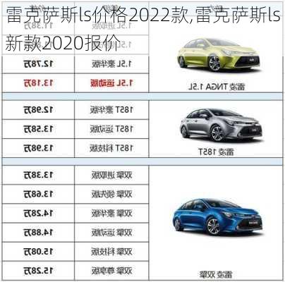 雷克萨斯ls价格2022款,雷克萨斯ls新款2020报价