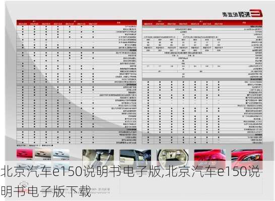 北京汽车e150说明书电子版,北京汽车e150说明书电子版下载