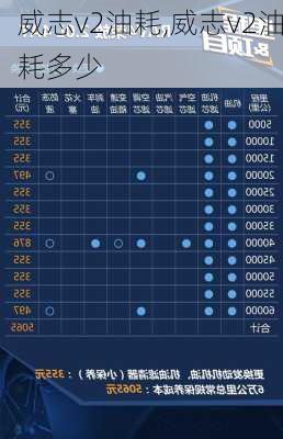 威志v2油耗,威志v2油耗多少