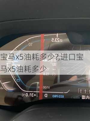 宝马x5油耗多少?,进口宝马x5油耗多少