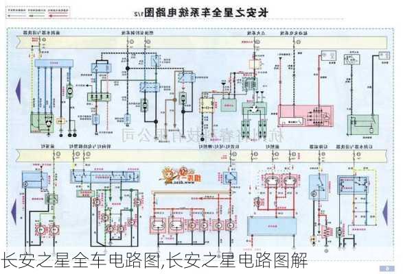 长安之星全车电路图,长安之星电路图解