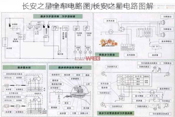 长安之星全车电路图,长安之星电路图解