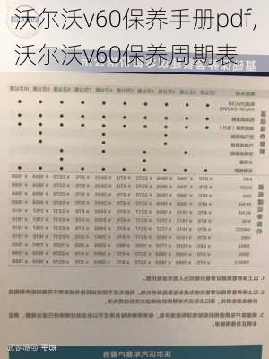 沃尔沃v60保养手册pdf,沃尔沃v60保养周期表