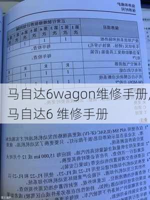 马自达6wagon维修手册,马自达6 维修手册