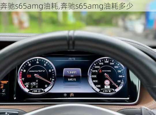 奔驰s65amg油耗,奔驰s65amg油耗多少