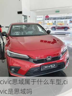 civic思域属于什么车型,civic是思域吗