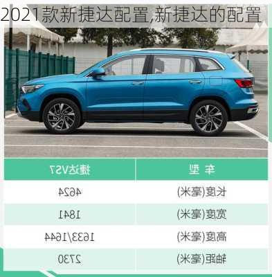 2021款新捷达配置,新捷达的配置