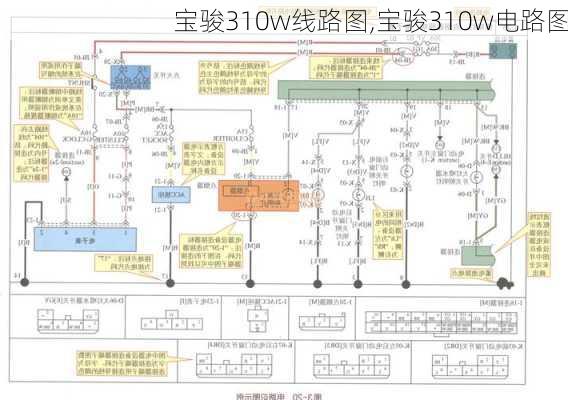 宝骏310w线路图,宝骏310w电路图