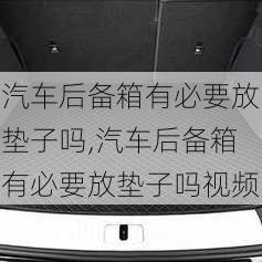 汽车后备箱有必要放垫子吗,汽车后备箱有必要放垫子吗视频