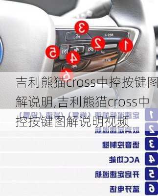 吉利熊猫cross中控按键图解说明,吉利熊猫cross中控按键图解说明视频