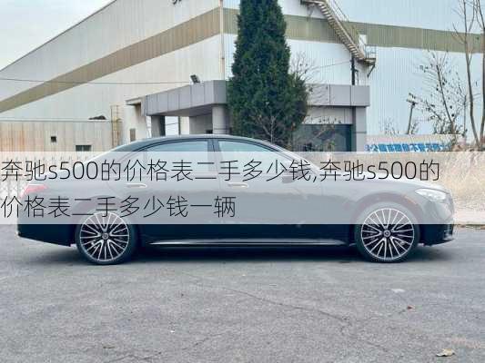 奔驰s500的价格表二手多少钱,奔驰s500的价格表二手多少钱一辆