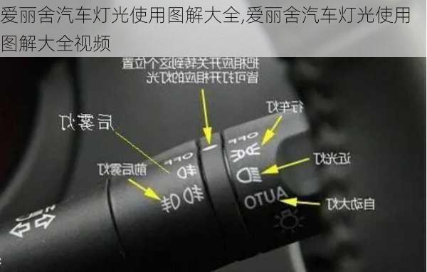 爱丽舍汽车灯光使用图解大全,爱丽舍汽车灯光使用图解大全视频