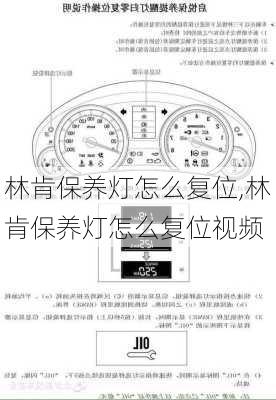 林肯保养灯怎么复位,林肯保养灯怎么复位视频