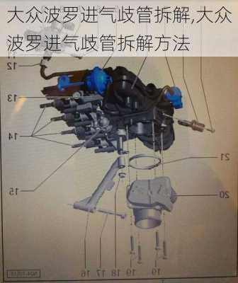 大众波罗进气歧管拆解,大众波罗进气歧管拆解方法