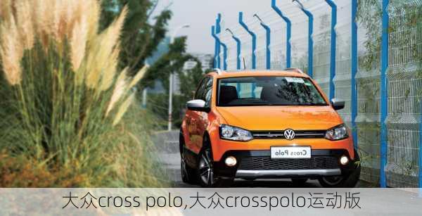 大众cross polo,大众crosspolo运动版