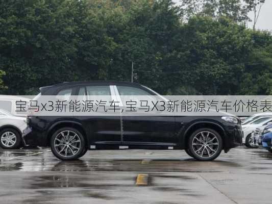 宝马x3新能源汽车,宝马X3新能源汽车价格表