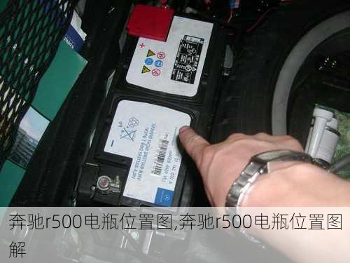 奔驰r500电瓶位置图,奔驰r500电瓶位置图解