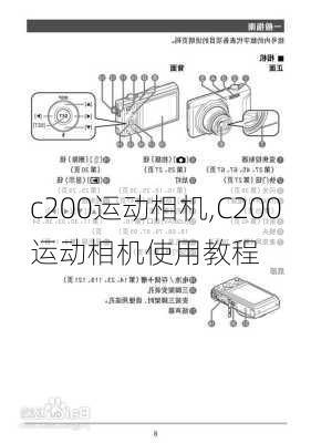 c200运动相机,C200运动相机使用教程