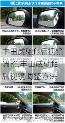 丰田威驰fs后视镜调整,丰田威驰fs后视镜调整方法