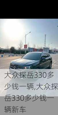 大众探岳330多少钱一辆,大众探岳330多少钱一辆新车