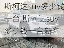 斯柯达suv多少钱一台,斯柯达suv多少钱一台新车