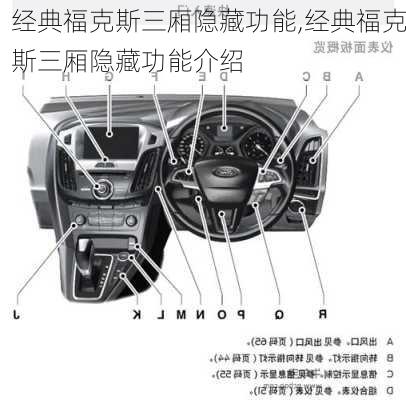 经典福克斯三厢隐藏功能,经典福克斯三厢隐藏功能介绍