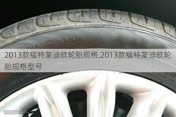 2013款福特蒙迪欧轮胎规格,2013款福特蒙迪欧轮胎规格型号