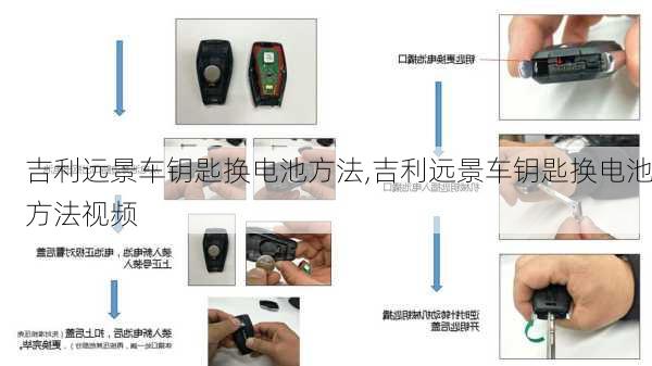 吉利远景车钥匙换电池方法,吉利远景车钥匙换电池方法视频