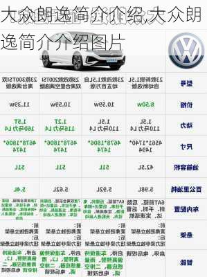 大众朗逸简介介绍,大众朗逸简介介绍图片