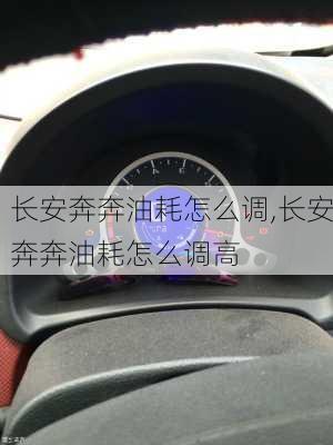 长安奔奔油耗怎么调,长安奔奔油耗怎么调高