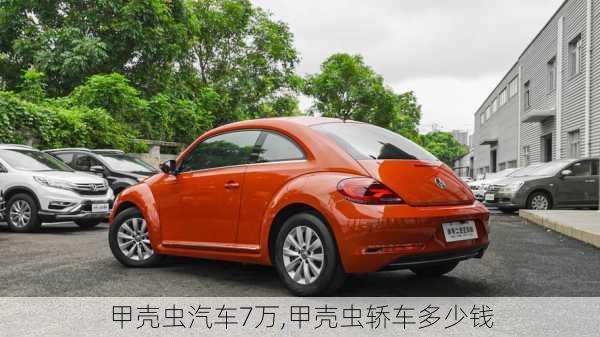 甲壳虫汽车7万,甲壳虫轿车多少钱