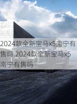 2024款全新宝马x5南宁有售吗,2024款全新宝马x5南宁有售吗