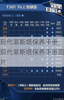 现代菲斯塔保养手册,现代菲斯塔保养手册图片