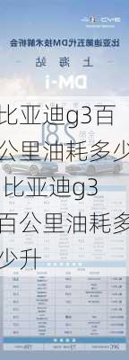 比亚迪g3百公里油耗多少,比亚迪g3百公里油耗多少升