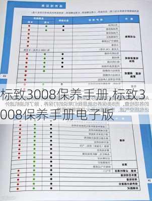 标致3008保养手册,标致3008保养手册电子版