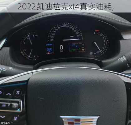 2022凯迪拉克xt4真实油耗,