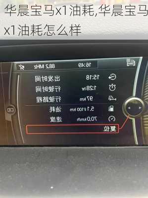 华晨宝马x1油耗,华晨宝马x1油耗怎么样