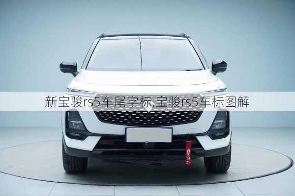 新宝骏rs5车尾字标,宝骏rs5车标图解