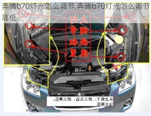 奔腾b70灯光怎么调节,奔腾b70灯光怎么调节高低