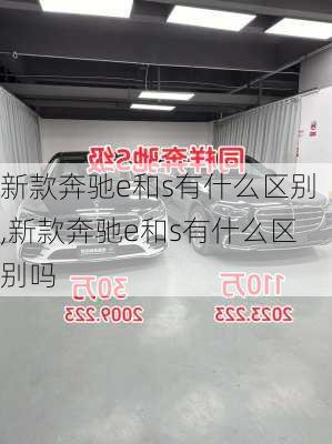 新款奔驰e和s有什么区别,新款奔驰e和s有什么区别吗