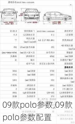 09款polo参数,09款polo参数配置