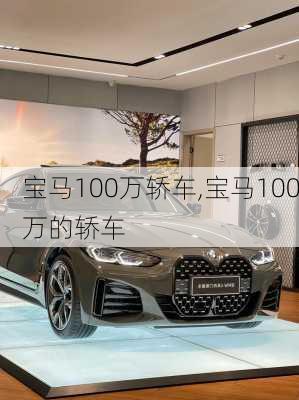 宝马100万轿车,宝马100万的轿车