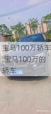 宝马100万轿车,宝马100万的轿车