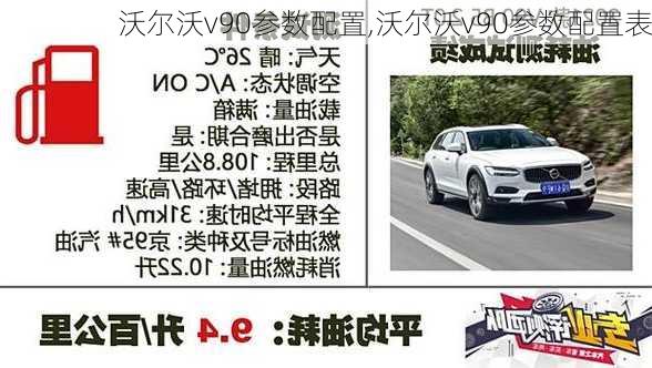 沃尔沃v90参数配置,沃尔沃v90参数配置表