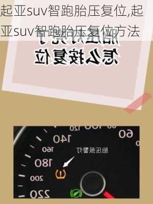 起亚suv智跑胎压复位,起亚suv智跑胎压复位方法