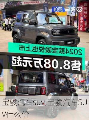 宝骏汽车suv,宝骏汽车SUV什么价