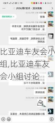 比亚迪车友会小组,比亚迪车友会小组讨论