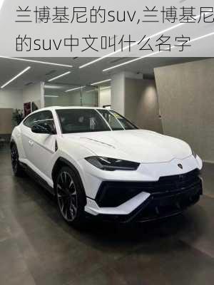 兰博基尼的suv,兰博基尼的suv中文叫什么名字