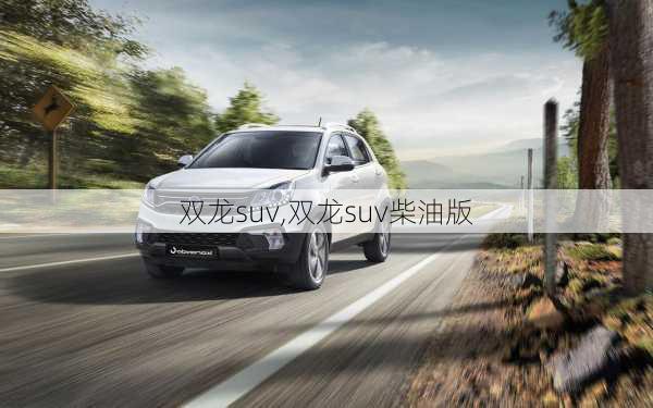 双龙suv,双龙suv柴油版